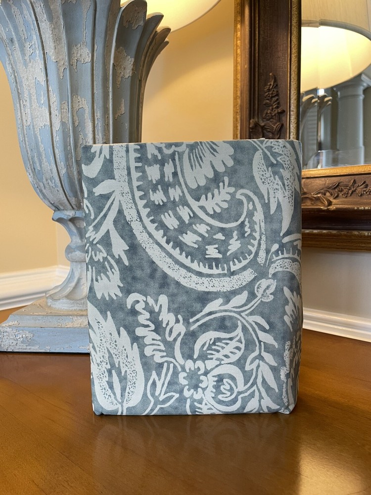 Pottery Barn Alesandra Scroll King Sham Blue NWOT