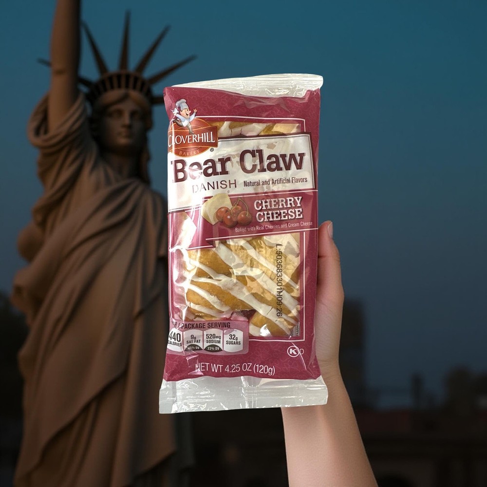 Cloverhill Bakery Cherry Cheese Danish, 24 / 4.25oz