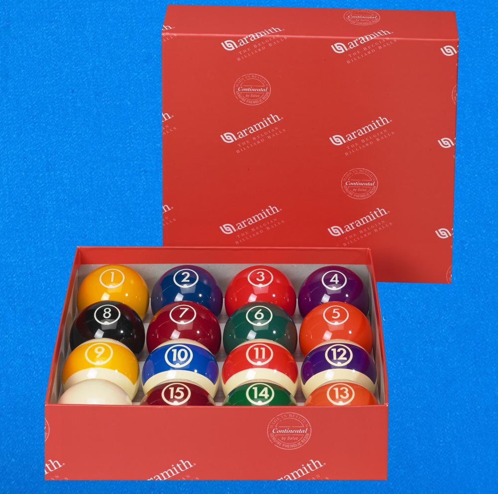 Aramith Continental Pool Ball Set