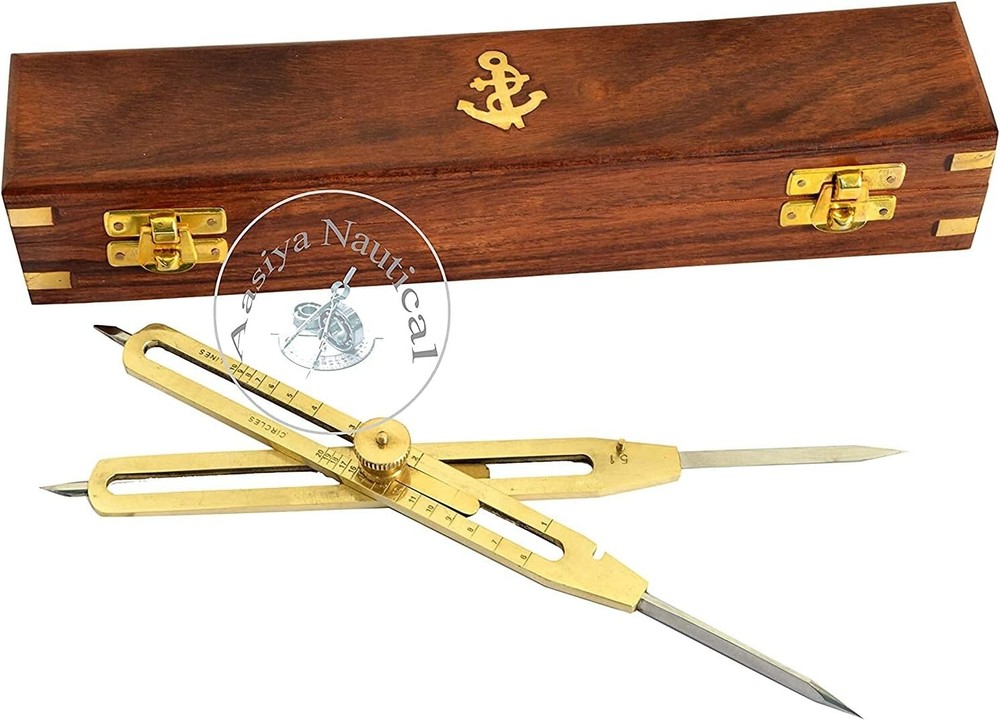 Artist Proportional Scale Divider Drawing Tool Professional 9” Long Solid Brass