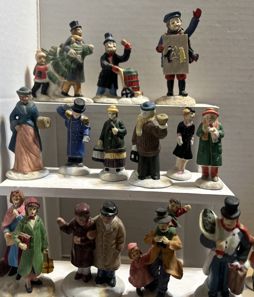 Christmas Misc. Figurines 47 Pieces