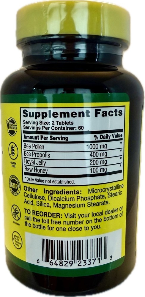 Nature Cure Bee Caps - 120 Caplet