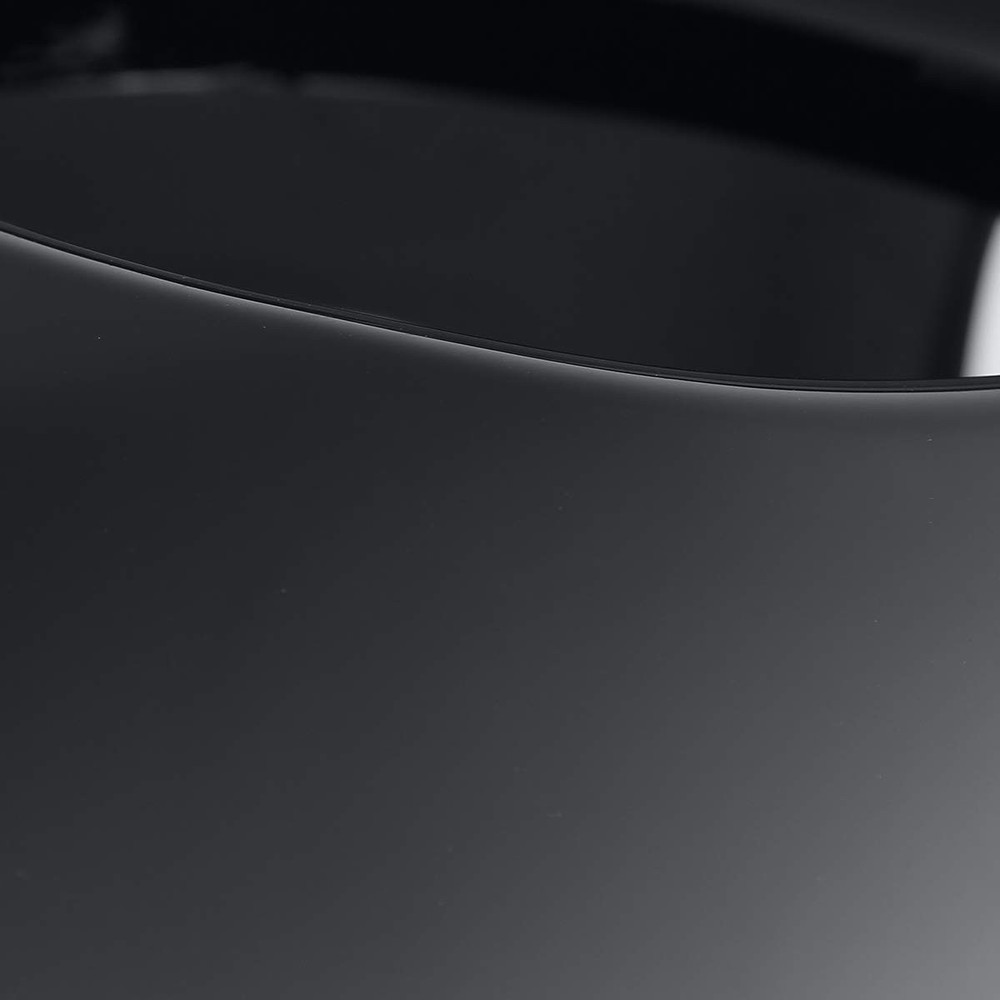 Black 7 Round Front Headlight Fairing w Smoke Lens Windscreen