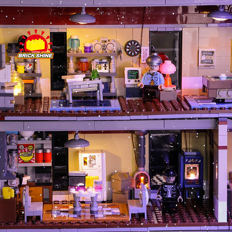 LED Light Kit for Lego Firehouse Headquarters 75827