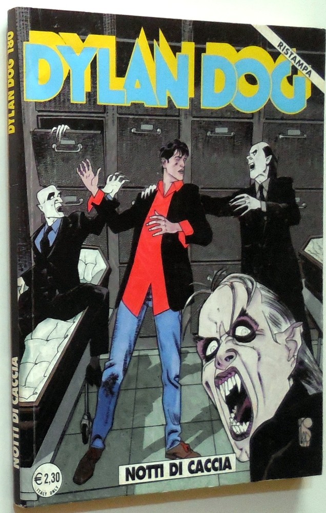 DYLAN DOG FIRST REPRINT BONELLI N.180 2004