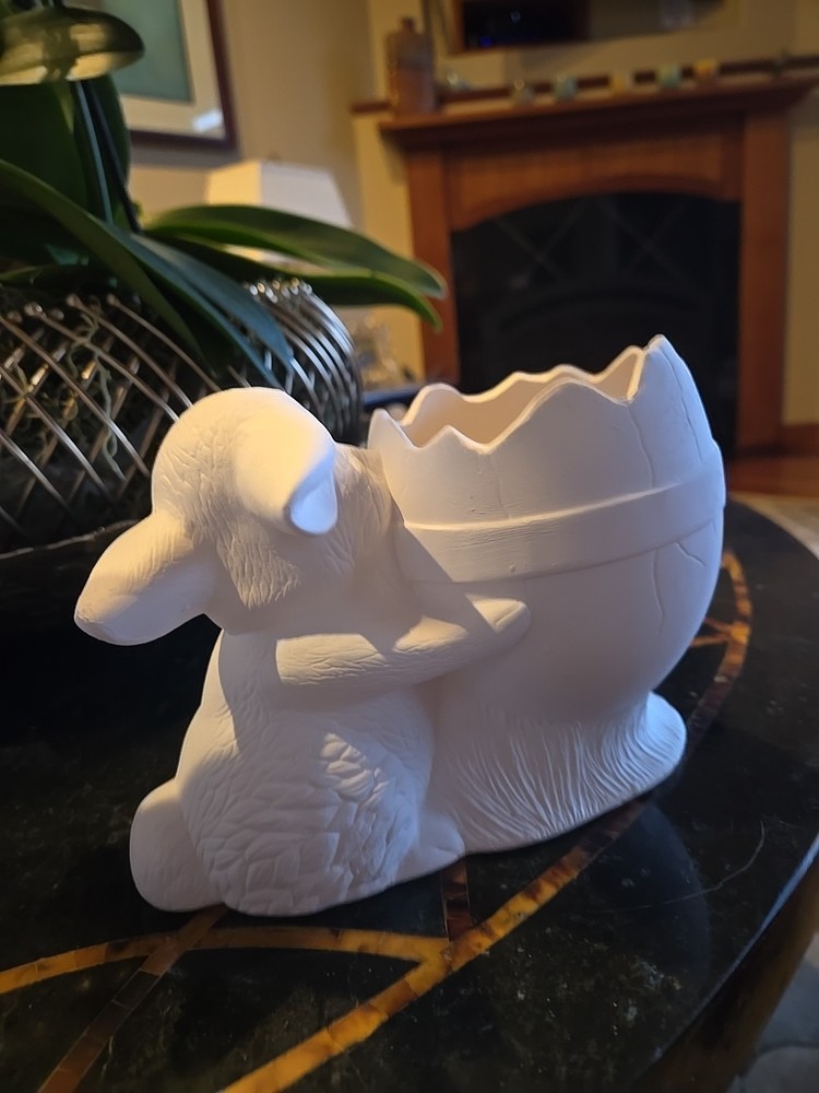 Easter bisque ceramics unpainted