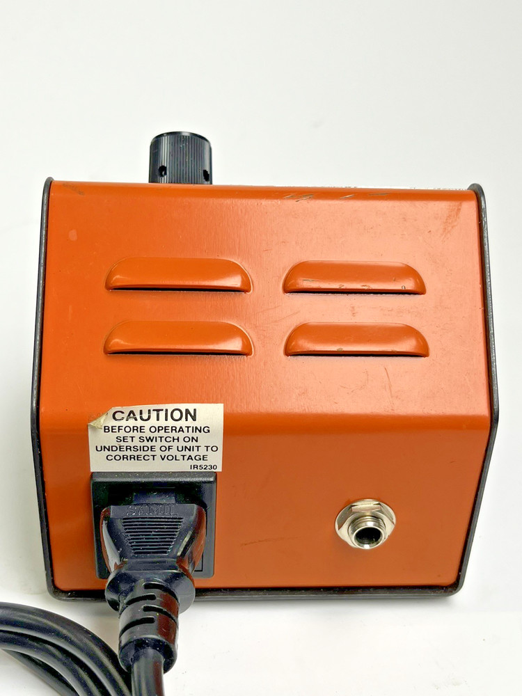 Eraser Trans IR-2000 Variable Control Dual Volt Made in USA Good Condition