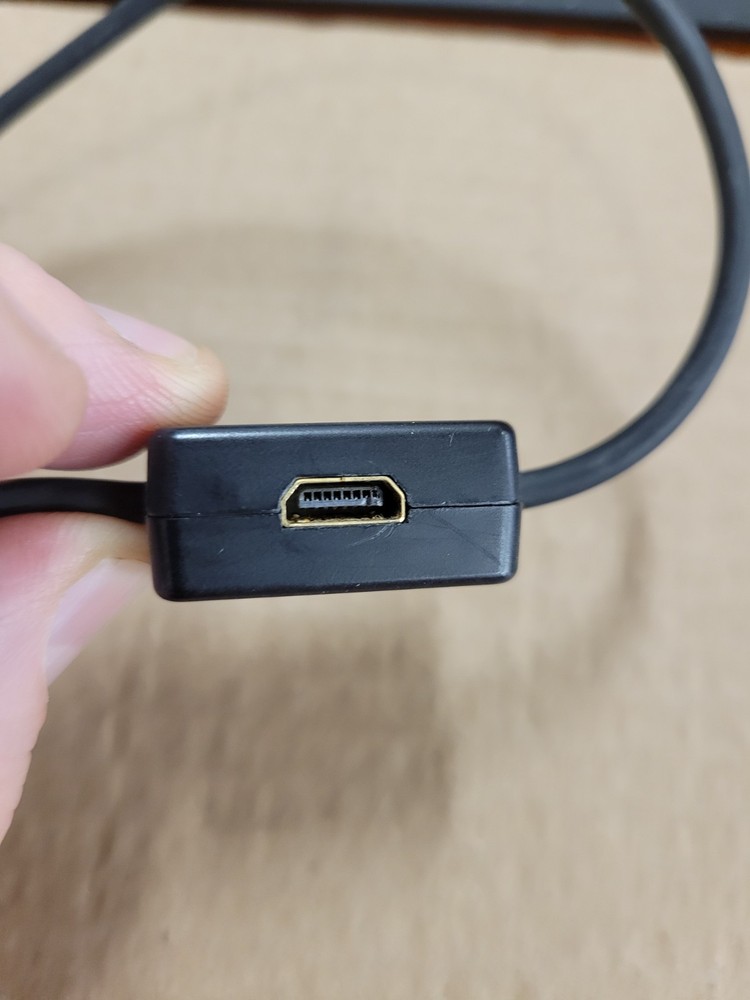 Gameboy Micro Multiplayer Adaptor Link Cable OXY-008 E4, Never Used!