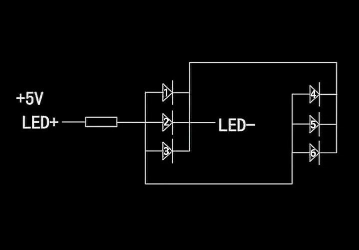 Roland JD-990 Custom LUX (Negative) LED Display !