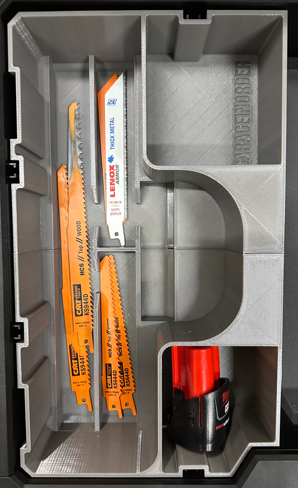 Milwaukee M12 Hackzal Insert for Toughbuilt Stacktech Drawer (Insert Only)