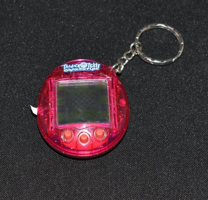 2004 Tomagotchi Connection VI Sparkling Pink Tested Works!