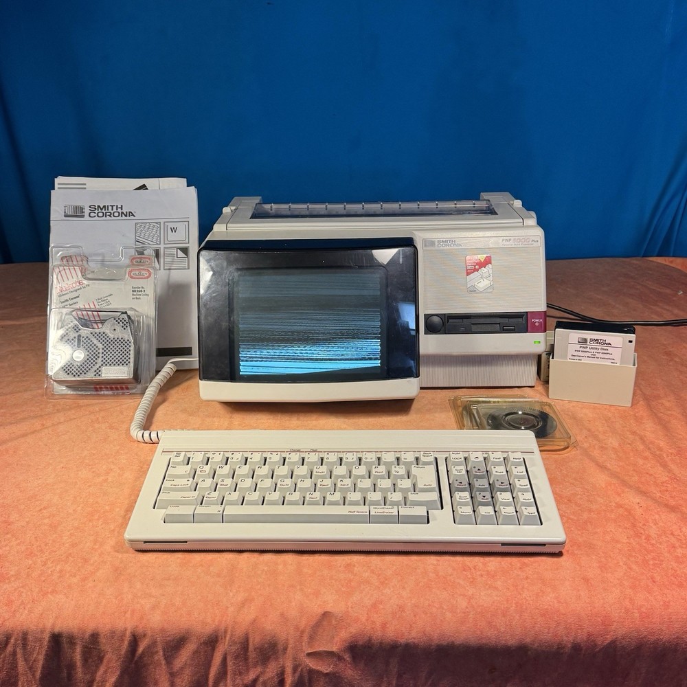 Smith Corona Personal Word Processor EXACT PWP 6000 PLUS Screen Issue