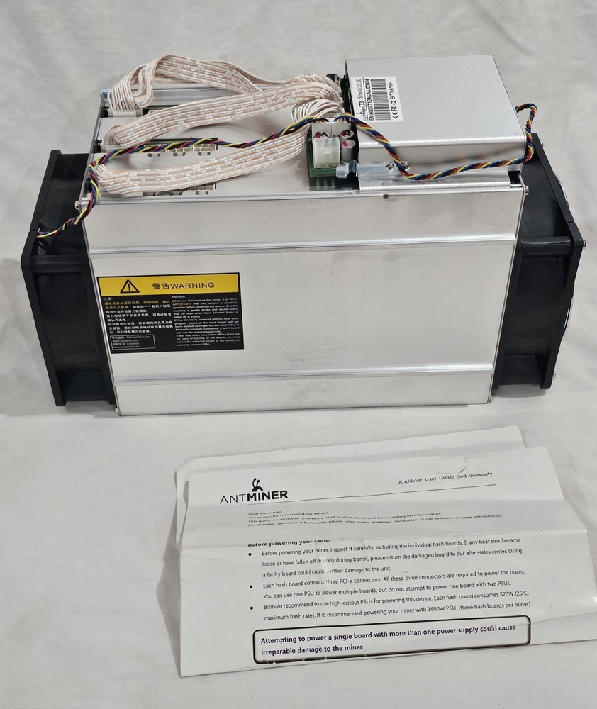 *NEW* Bitmain Antminer D3 19.3Gh Mining X11 Algorithm