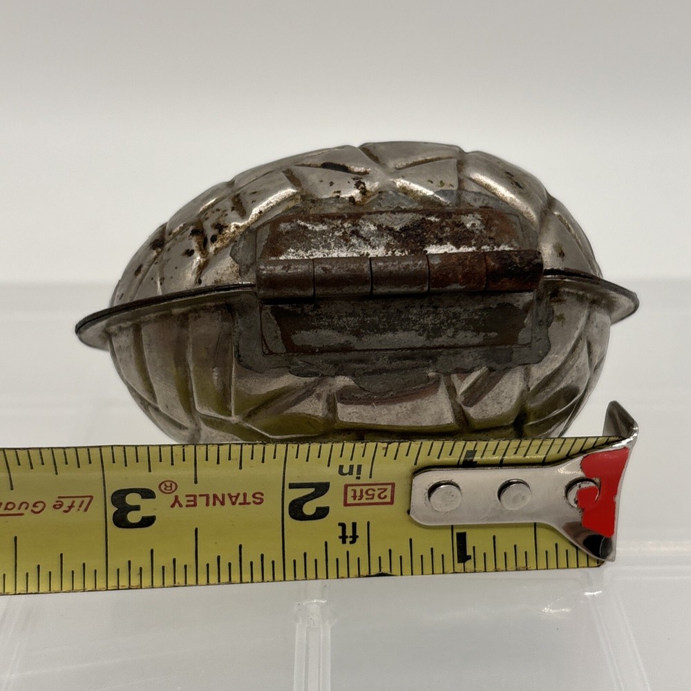Vintage Chocolate Egg Mold! Heavy Wear!