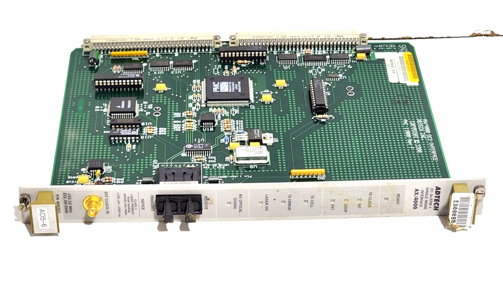 Spirent Adtech AX/4000 400301 OC-3c/STM-1 Single Mode Interface USED.