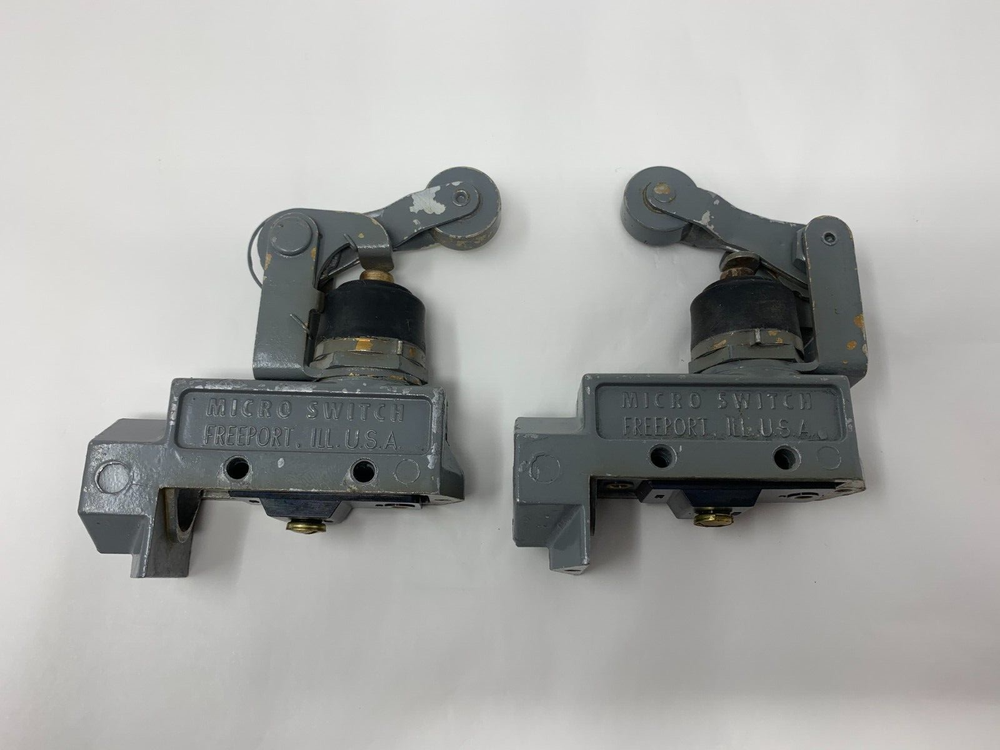 2-Honeywell Micro Switch BZE6-2RN2 Closed Limit Switch Adjustable Roller Lever