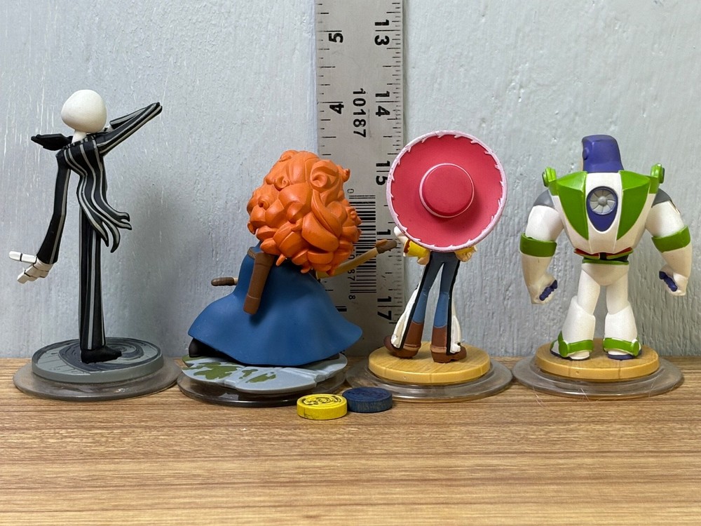 Disney Infinity 1 & 2 Buzz-Jessie-Jack-Merida-GDJ-A-599