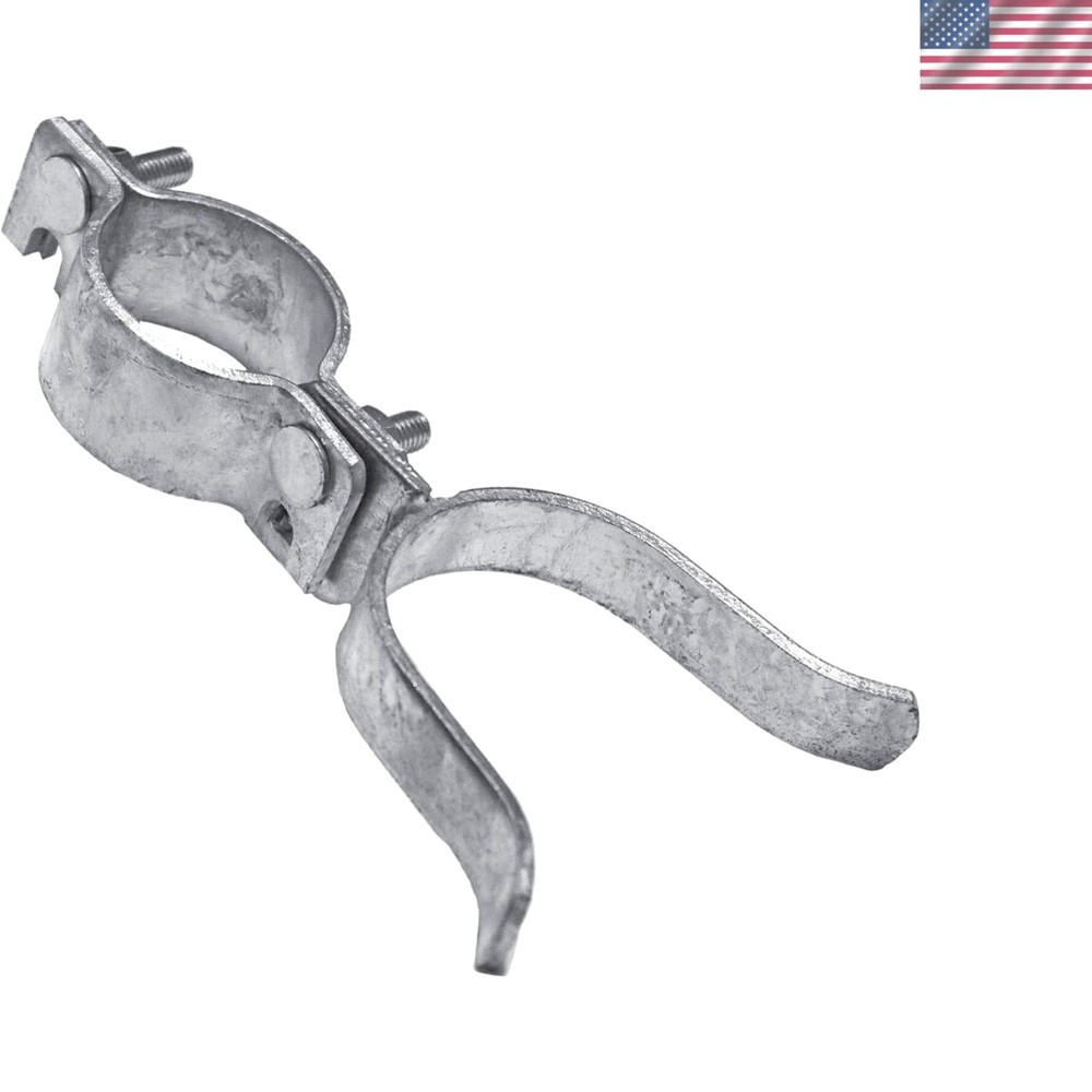 1-3/8" x 4" Galvanized Chain Link Fence Gate Fork Latch for Enhanced Security