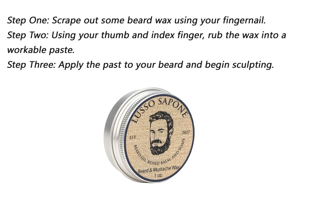 Beard & Mustache Wax 1 oz (8 scent options)