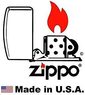 Zippo Lighter-Algeria Flag Map Satin Chrome Windproof Lighter #Z5406