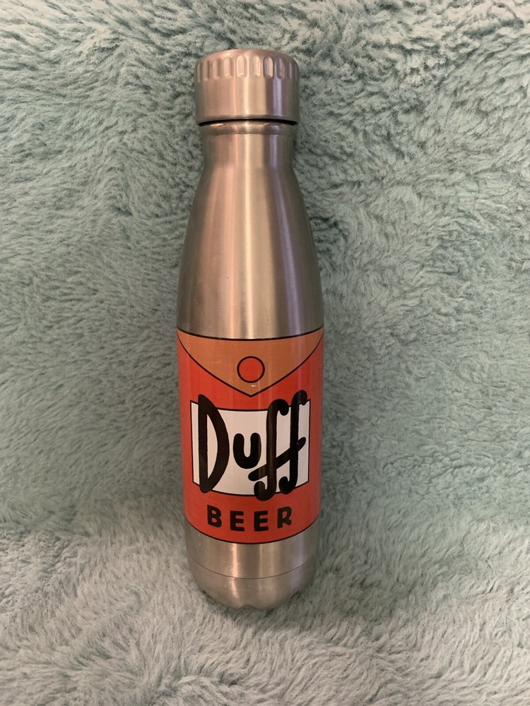 The Simpsons Duff Beer Water Bottle