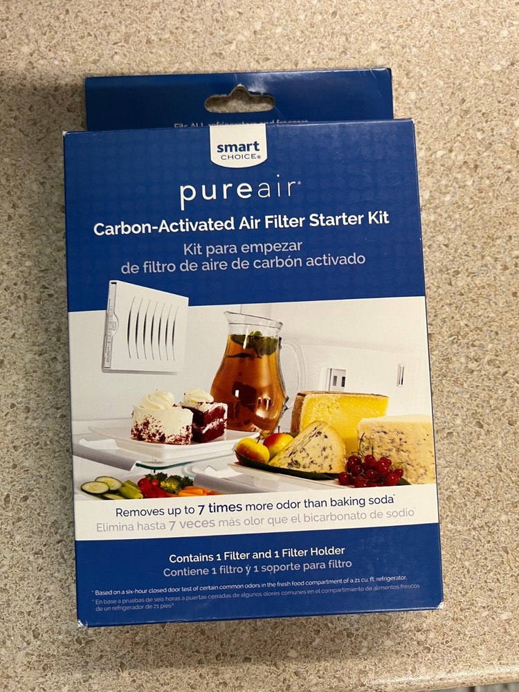 Smart Choice PureAir Universal Carbon Activated Air Filter Starter Kit New