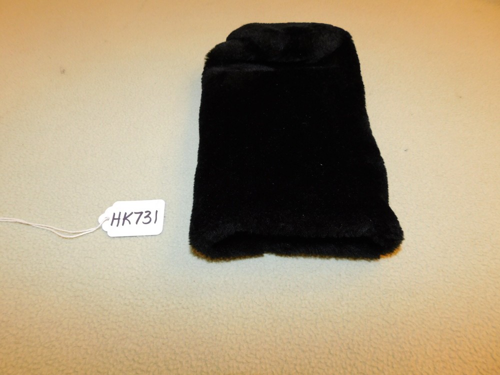 Black Plush Driver Headcover HK731