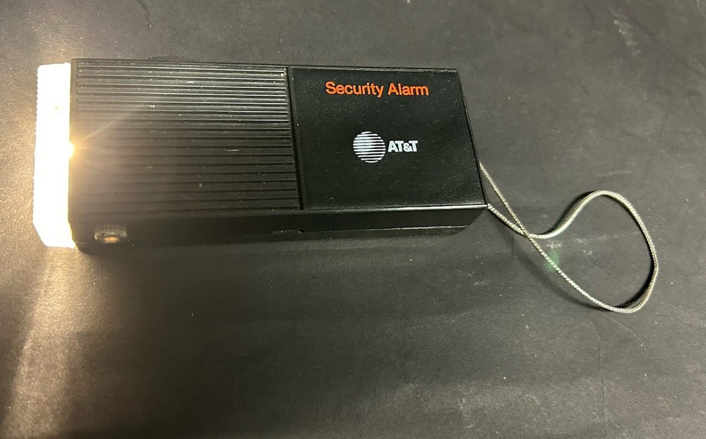 Vintage AT&T Personal Security Alarm Flashlight