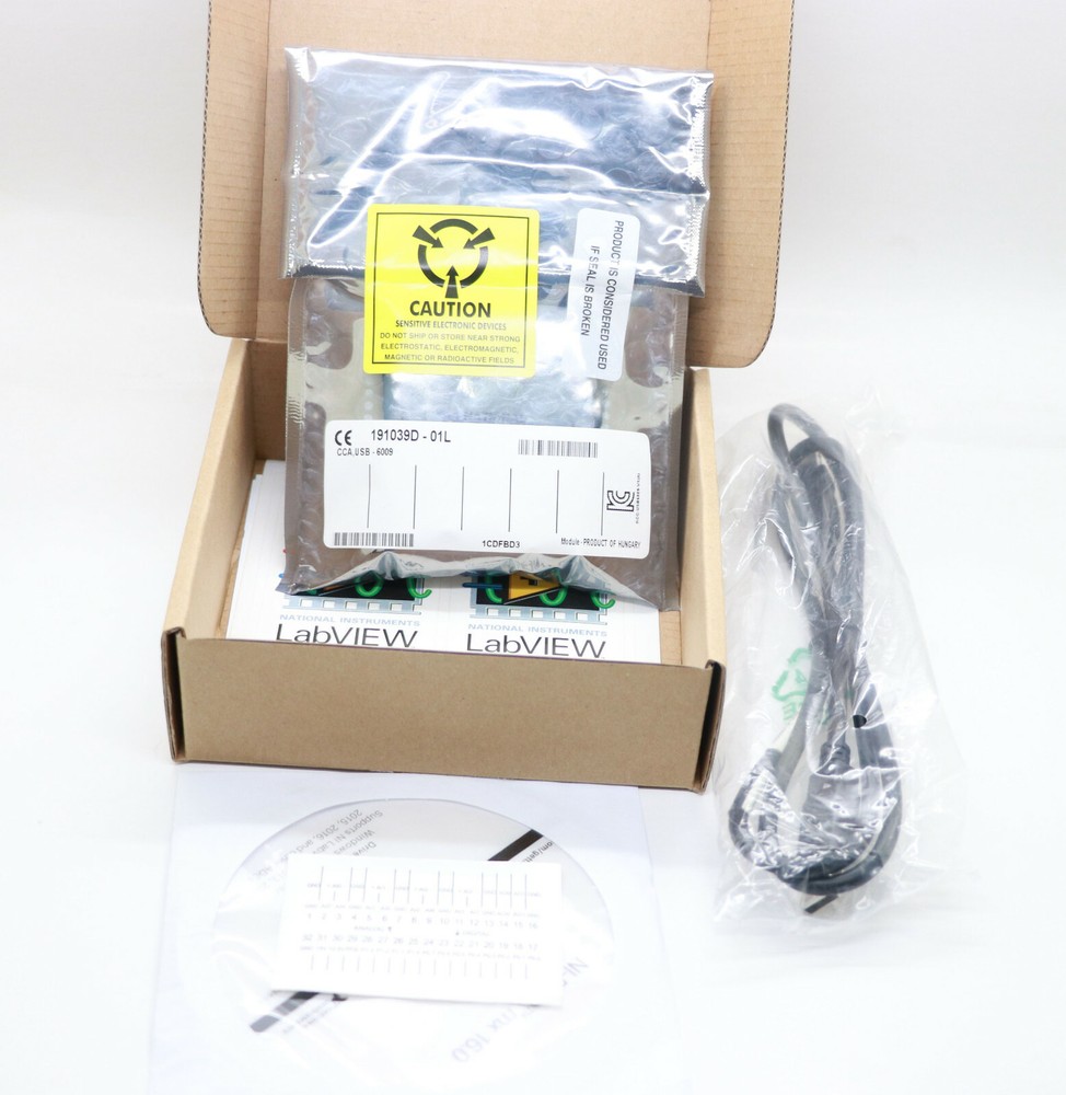 1pc USB-6009 USB Data Acquisition Card Multifunction USB DAQ 779026-01