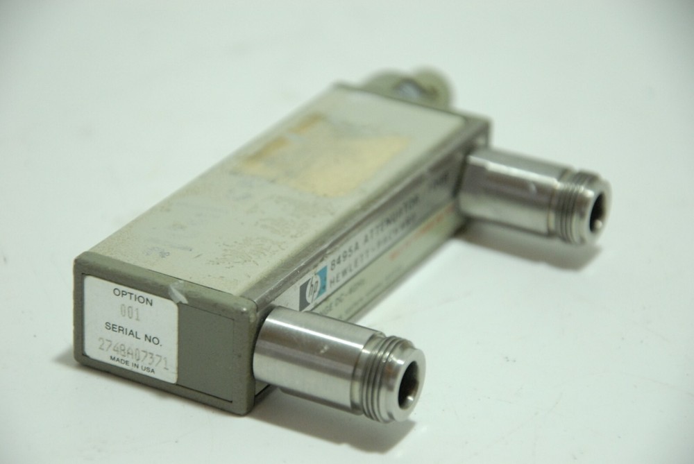 HP Hewlett Packard 8495A Step Attenuator 70dB DC- 4 GHz.