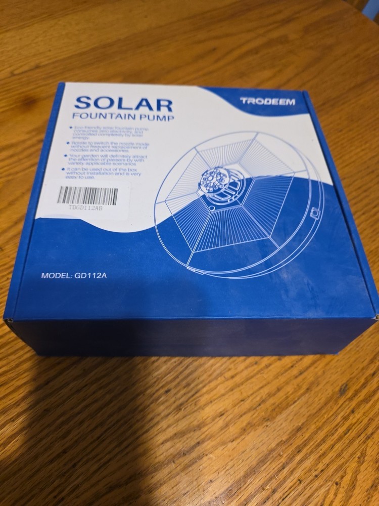 Solar Fountain Pump
