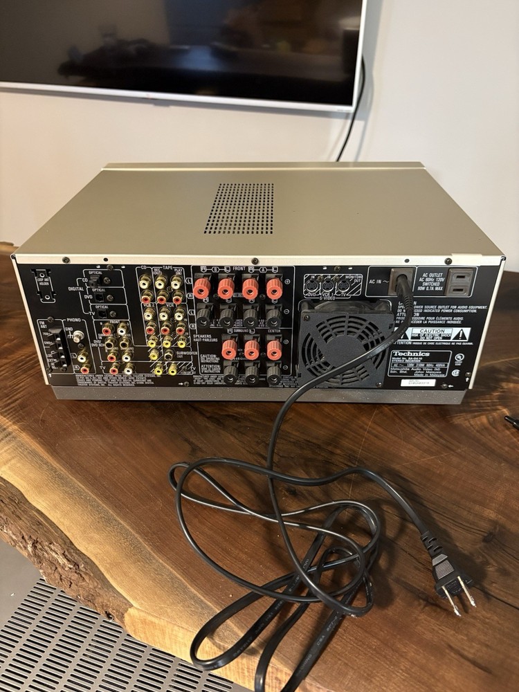 Technics SA-DA10 Receiver With Remote Tested, Working Order