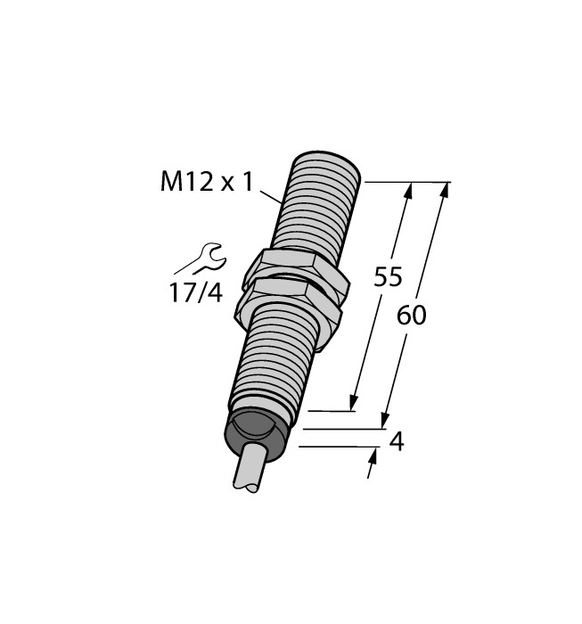 TURCK BI2-M12-LIU 1535534 Inductive Sensor #