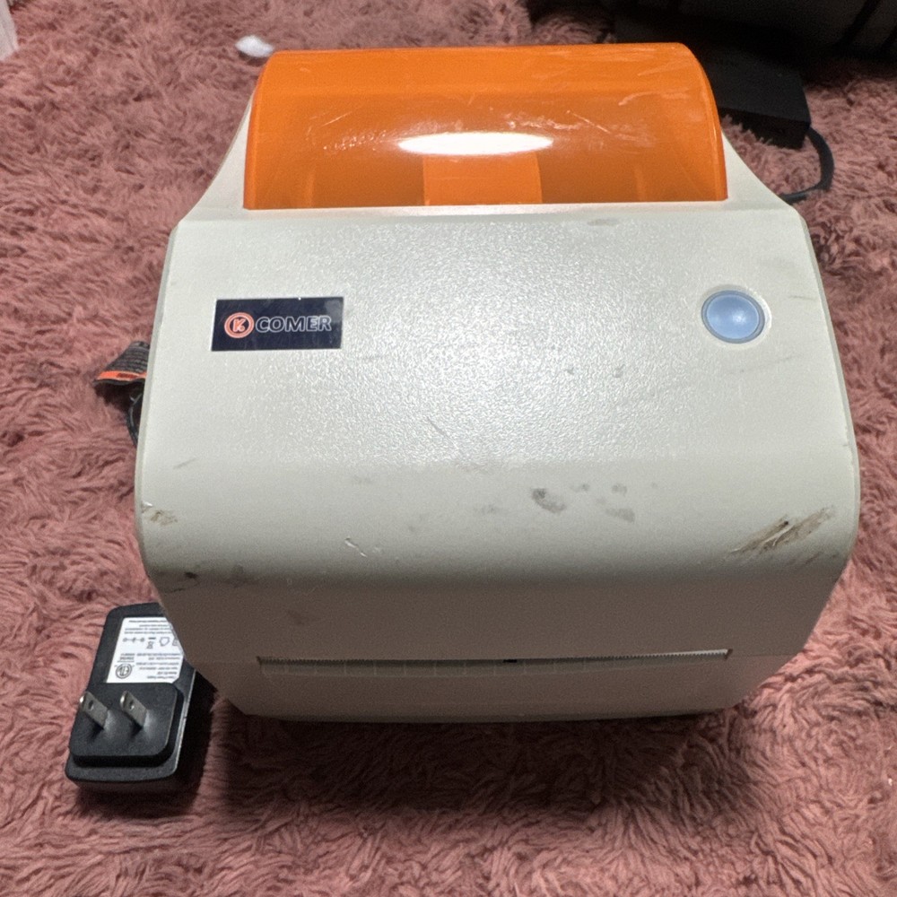 Comer  Thermal Label Printer with power cord
