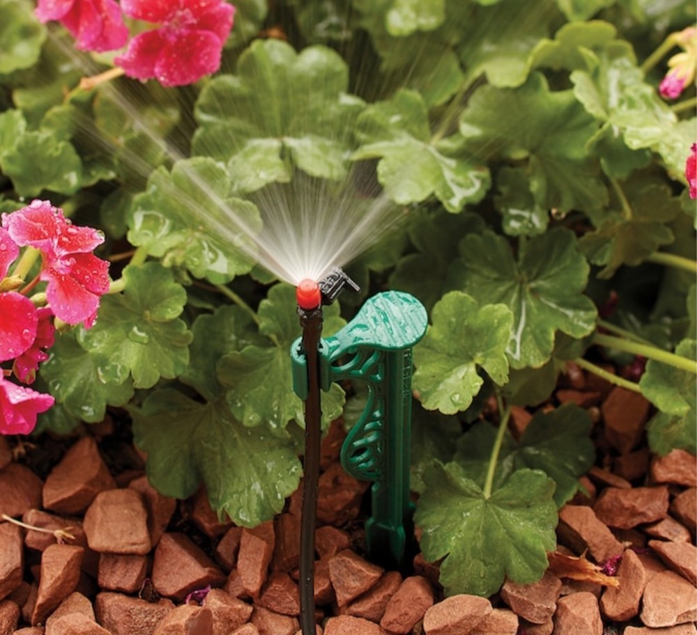 Lot Of 5 Orbit 10 GPH Adjustable Drip Irrigation Micro Spray