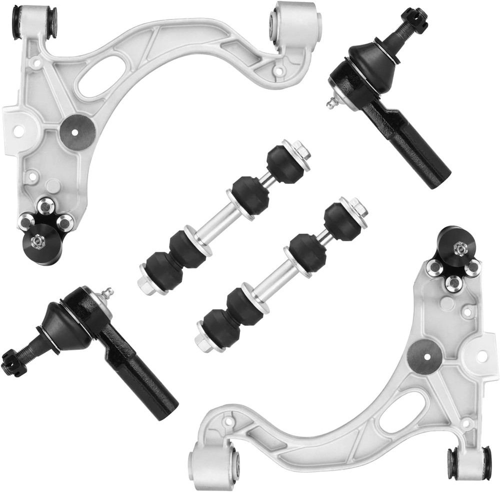 6Pc Front Lower Control Arm Kit 1998-2005 Buick Park Ave Cadillac Deville K62