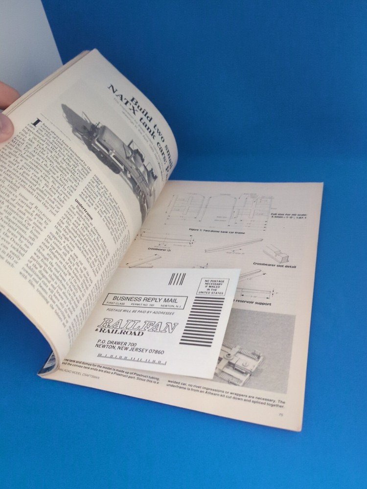 Railroad Model Craftsman Magazine June 1991 Issue