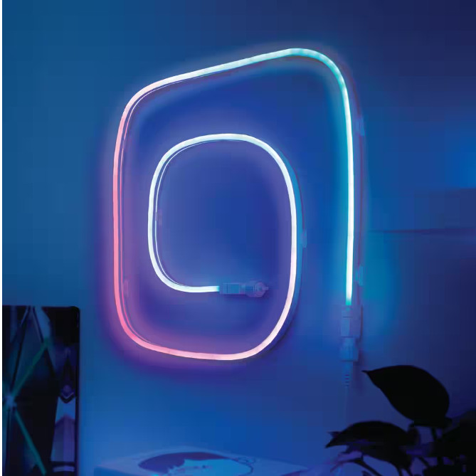 Ecosmart 6.5 ft RGBWIC Dynamic Color Neon Flex Strip Light