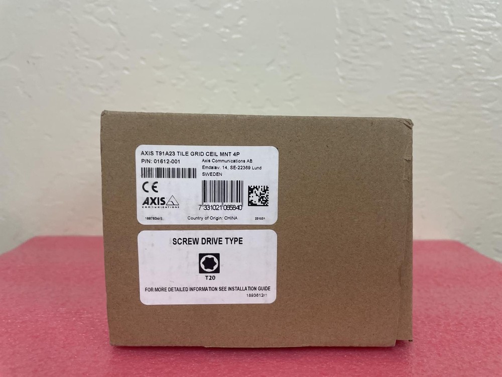 AXIS T91A23 TILE GRID CEILING MOUNT, 4-PACK