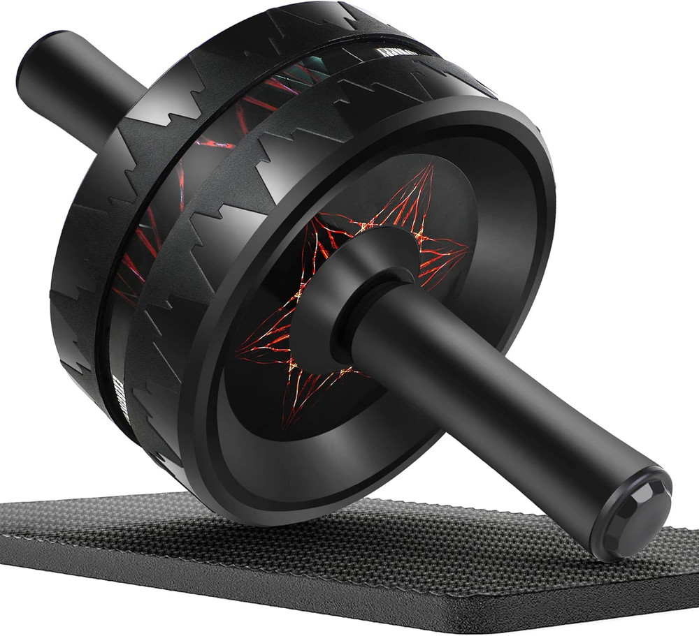 AB Roller Wheel - Ab Roller for Abdominal Workout and Core Strength Training, Po