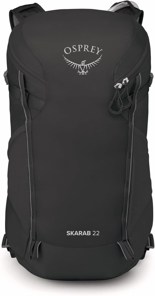 Osprey Skarab 22L Unisex Hiking Camp Backpack - Black