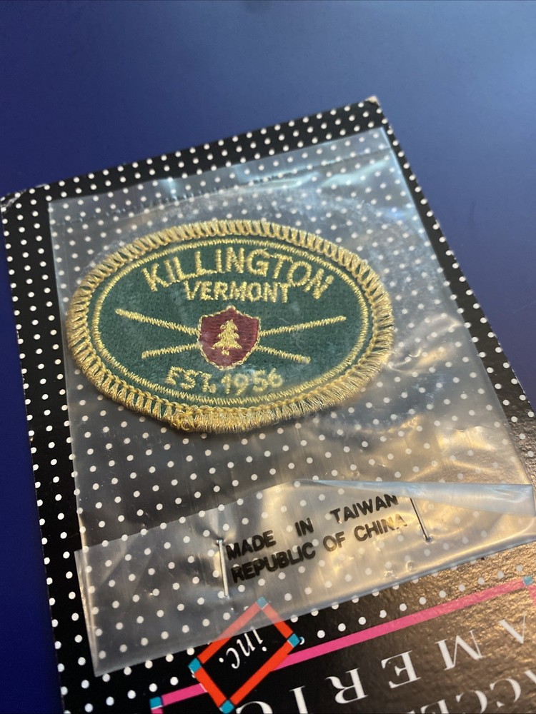 KILLINGTON Vermont Iron On Ski Patch