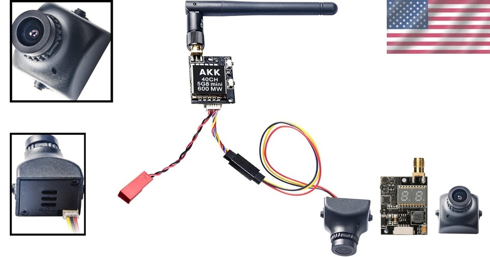 RTF 5.8G FPV Transmitter with 700TVL Camera for Ultimate Racing Experience
