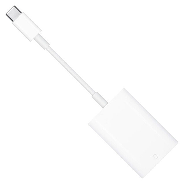 Apple USB-C to MSD Card Reader - White MUFG2AM/A