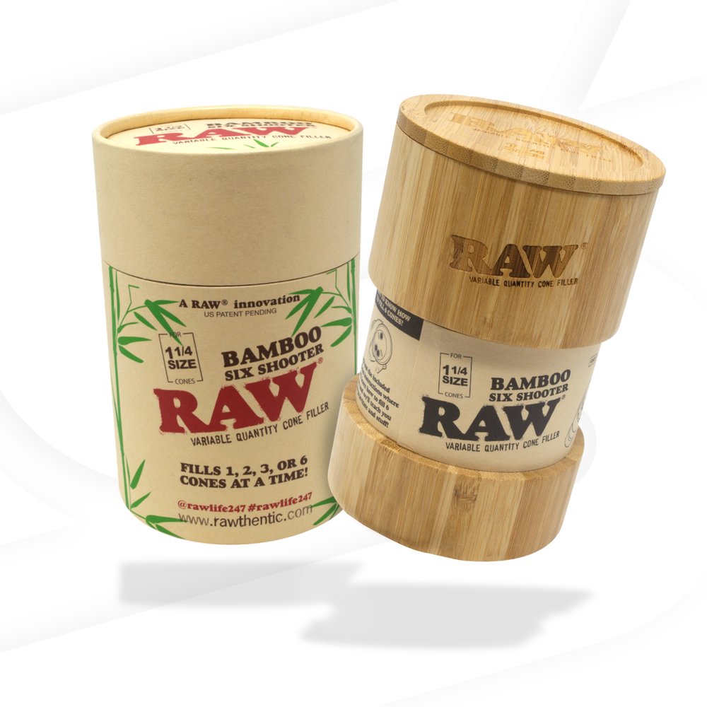 RAW Bamboo Six Shooter | 1 1/4