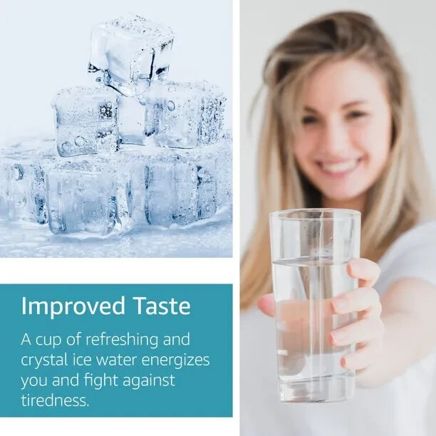 AQUA CREST I2000 Water Filter, Replacement Cartridge for Everpure i2000,6 Pack