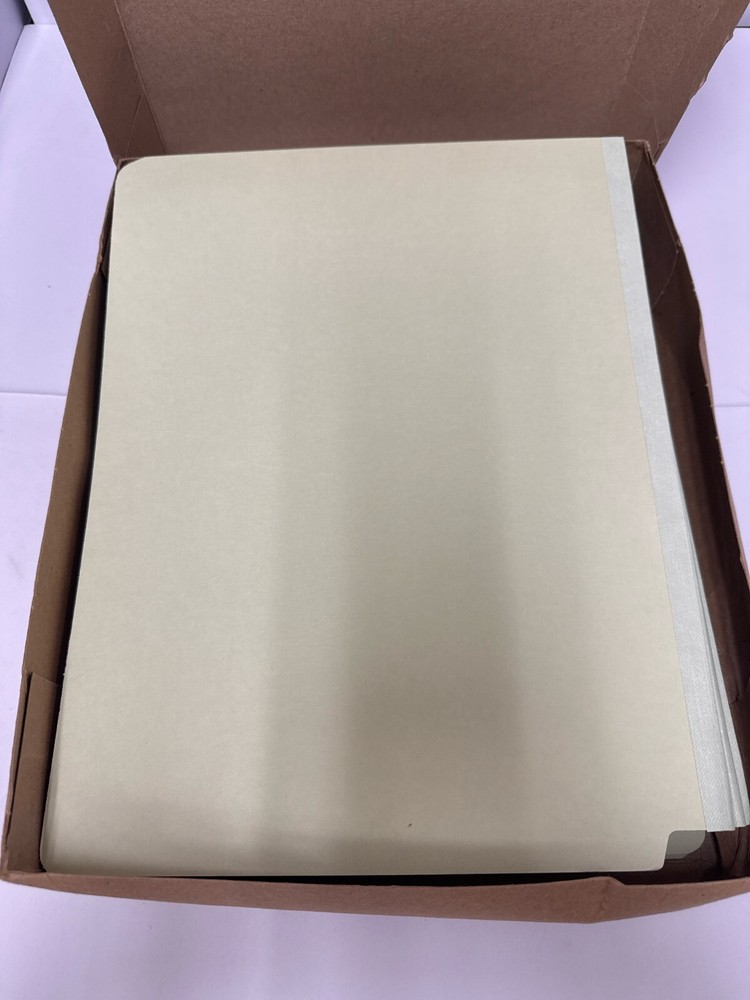 SMEAD – STARIGHT CLASSIFICATION FOLDER, END TABS, 2 DIVIDERS, GREY