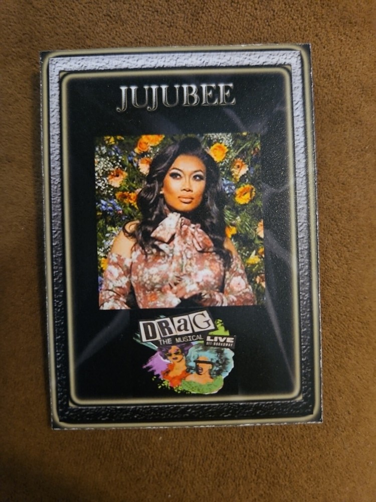 Jujubee Custom Signed Card - Drag The Musical