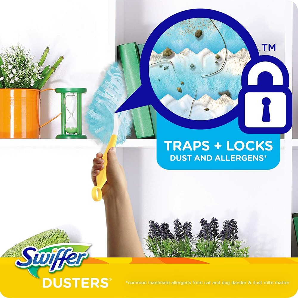 Swiffer 180 Multi Surface Duster Refills | TRAP+LOCK DUST | PICK YOUR PACK&SCENT
