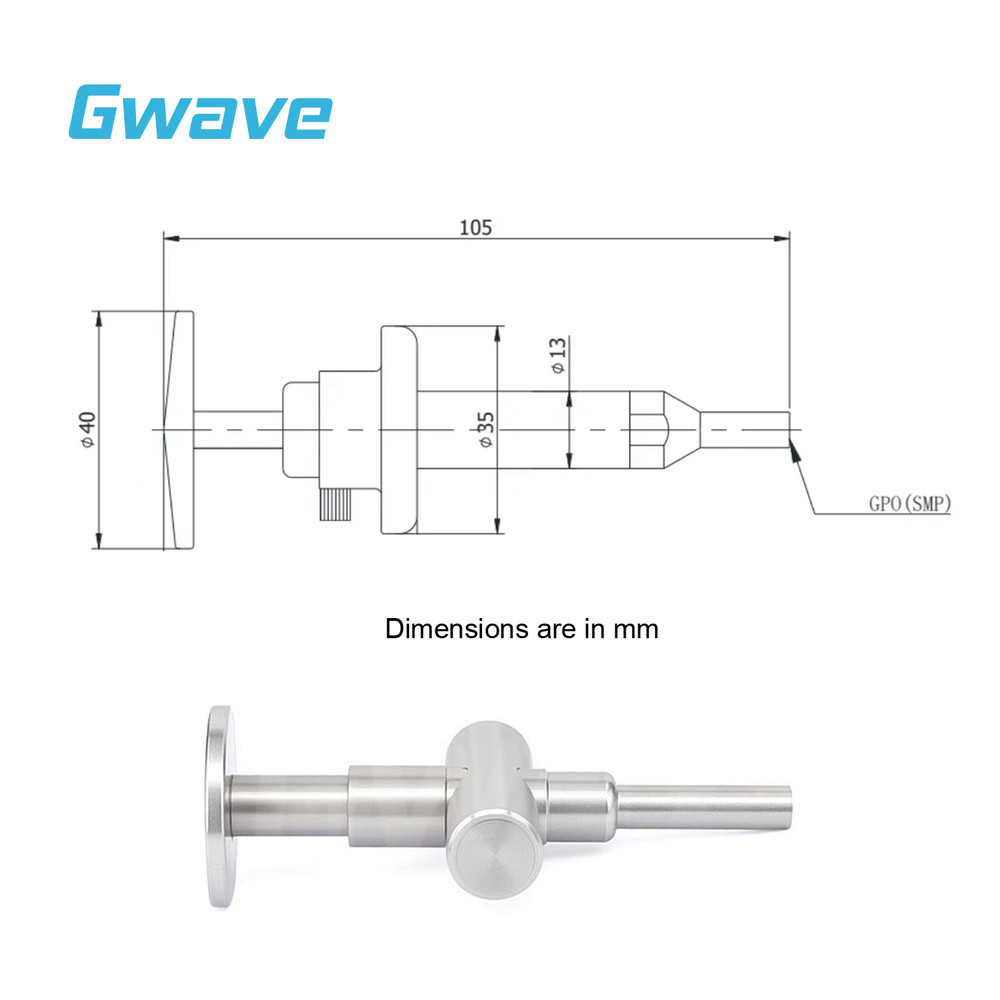 GPO Bullet-Type Adapter puller tool used for pulling out and install